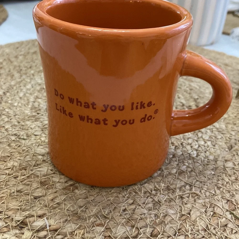 Life Is Good Like What You Do Coffee Tea Cup Mug - Picture 2 of 4